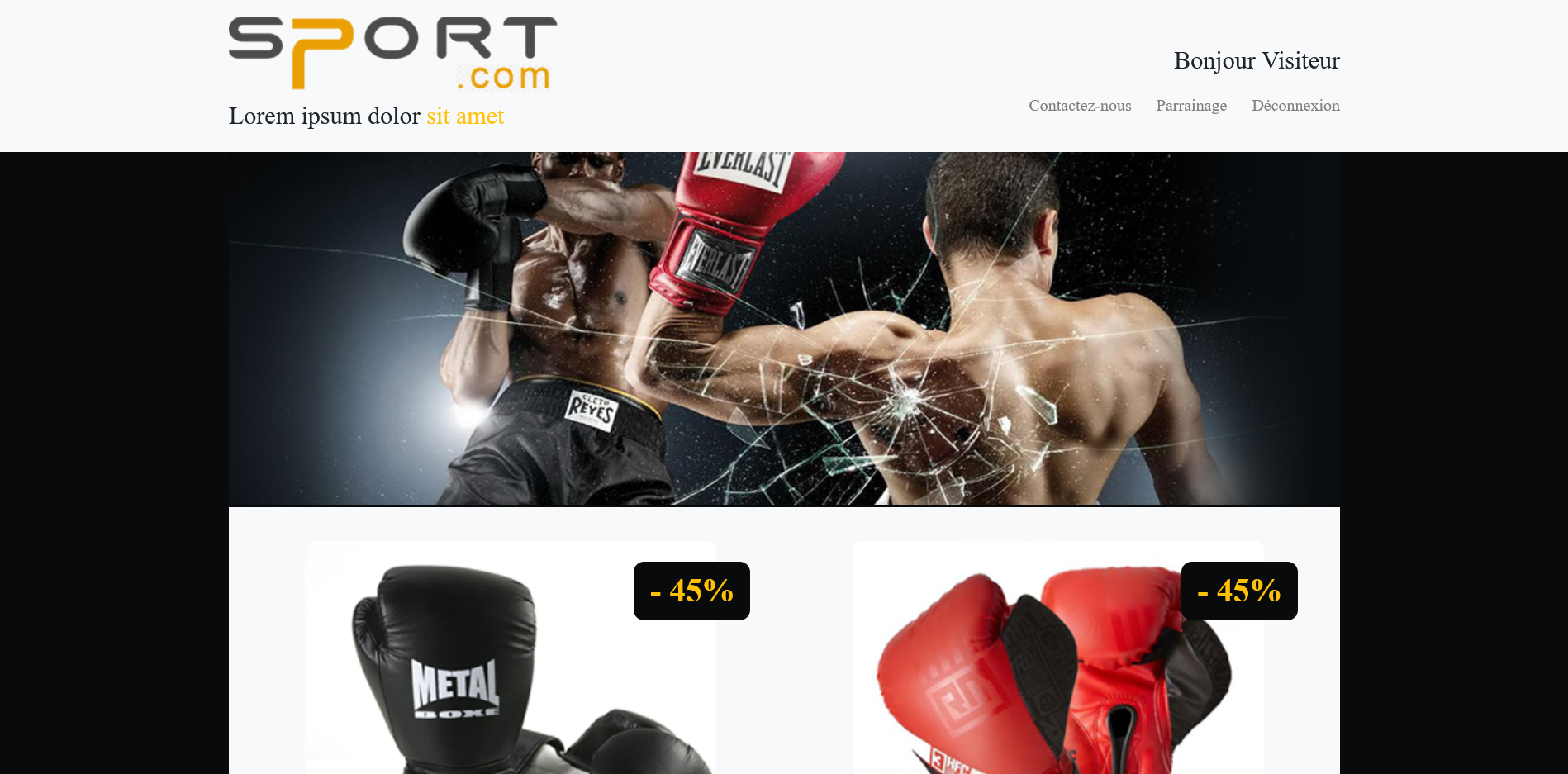 Illustration site web