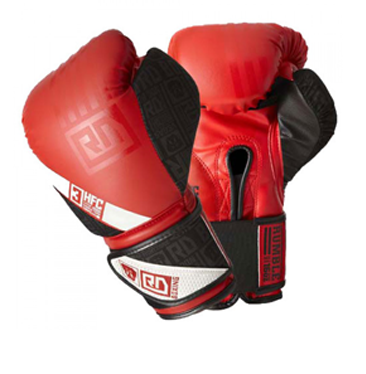 Gants de boxe noirs